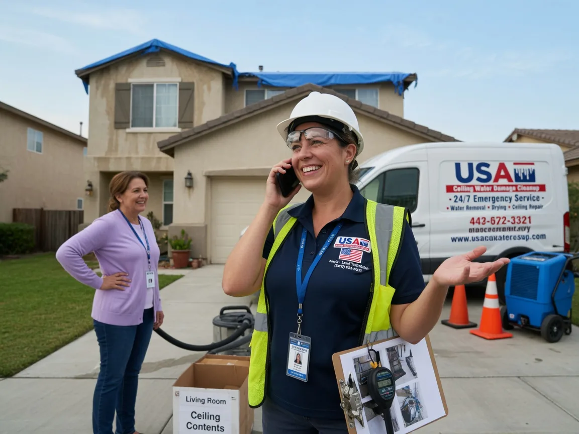 Ceiling Water Damage Restoration High Hill, MO FAQs